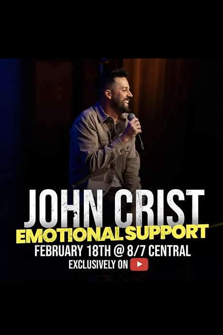 Filmed in Duluth, Georgia, John Crist's 2025 comedy special, EMOTIONAL SUPPORT, explores relatable modern experiences, from family group chat disagreements to neighborhood Facebook drama. Returning to the state where he grew up, Crist incorporates elements of his upbringing into the performance, referencing topics like purity pledges, forbidden films, and a childhood without Halloween celebrations. The special was filmed just 5.7 miles from his childhood home in Lilburn, Georgia, at the Gas South Theater.